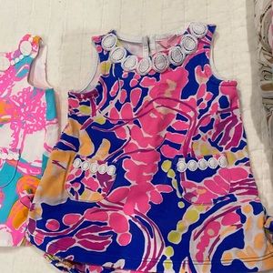 Lilly Cotton 3-6M colorful shift dress